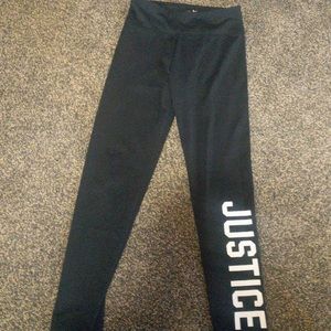 Black Justice leggings